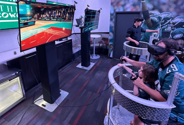 VR Pods at Lincoln Financial Field | Experience by Interactive Entertainment Group