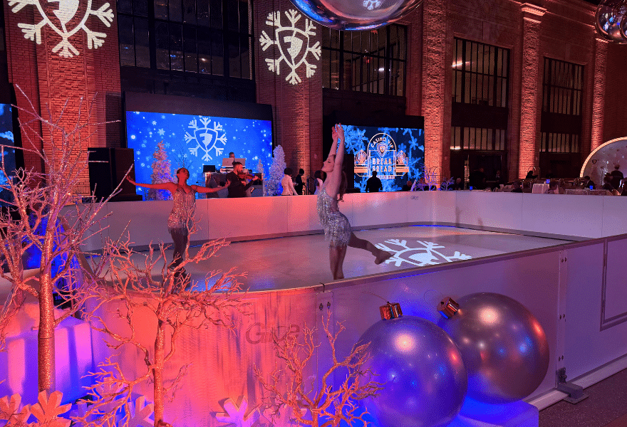 Synthetic Ice Skating Rink | Experience by Interactive Entertainment Group