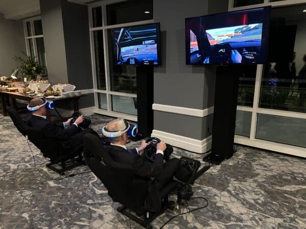 vr racing chairs