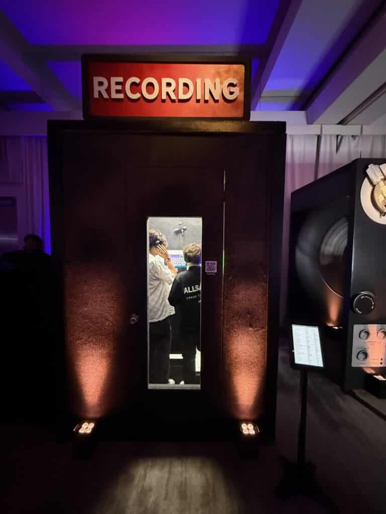 Digital Recording Booth | Experience by Interactive Entertainment Group