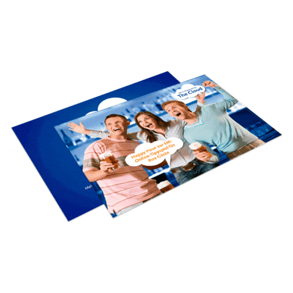 lenticular business cards flip flop.jpg by Interactive Entertainment Group, Inc.