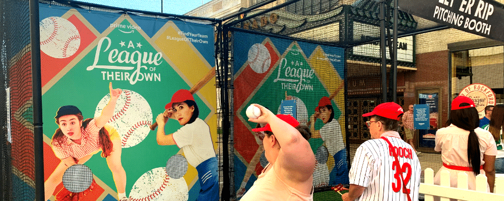 Speed Pitch for Prime Video's #LeagueOfTheirOwn