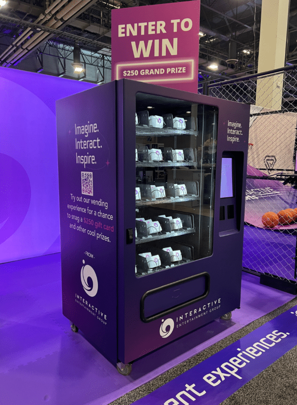 Social Media Vending Machine at Connect Spring Marketplace
