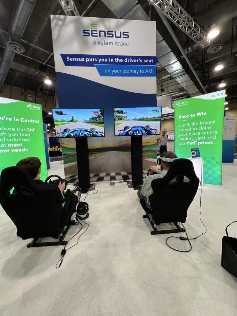 VR Racing Chairs at AGA Operations Conference | Experience by Interactive Entertainment Group