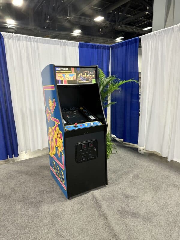 Ms. Pac Man/Galaga Combo Game at #ATS2023 | Experience By Interactive Entertainment Group