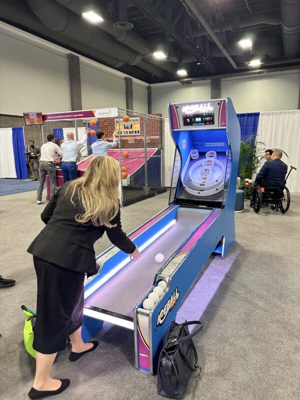 LED Skeeball at #ATS2023 | Experience By Interactive Entertainment Group