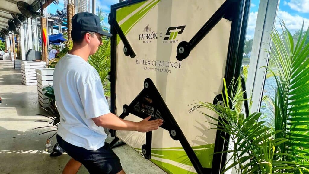 Batak Pro Challenge at PATRÓN's F1 viewing party