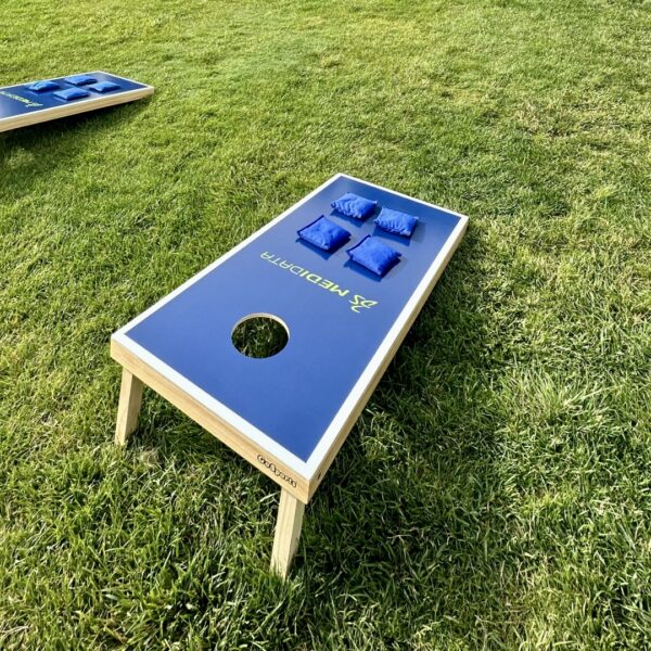 Custom Corn Hole at Liberty House | Experience by Interactive Entertainment Group