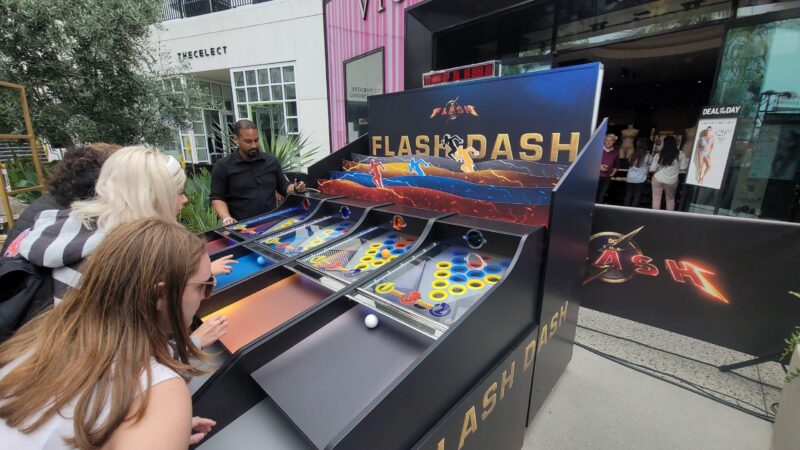 Roll-a-Ball Racing at THE FLASH Fan Experience | Experience by Interactive Entertainment Group