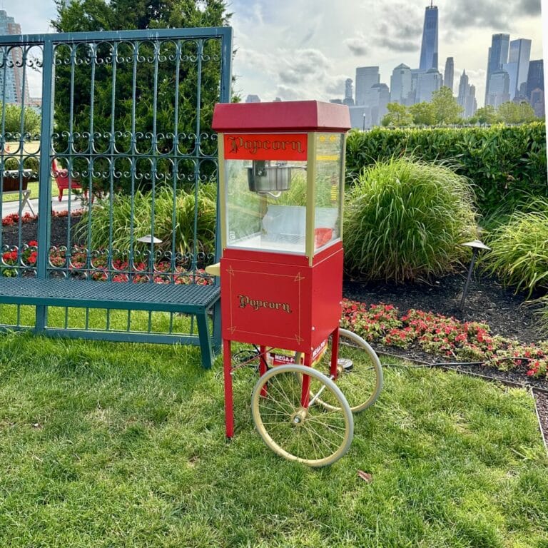 Antique Popcorn Cart at Liberty House | Experience by Interactive Entertainment Group