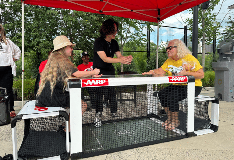AARP's Sit Down Soccer | Experience by Interactive Entertainment Group