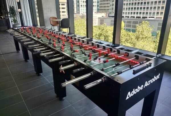 Giant Foosball Xtreme at Adobe Acrobat's 30th Anniversary | Experience by Interactive Entertainment Group