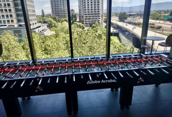 Giant Foosball Xtreme at Adobe Acrobat's 30th Anniversary | Experience by Interactive Entertainment Group