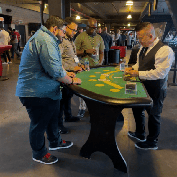 Casino Tables at CMS Citi Field Event | Experience by Interactive Entertainment Group