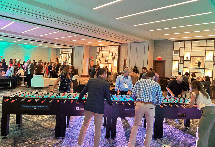 Giant Foosball Xtreme at IRE 2023 | Experience by Interactive Entertainment Group