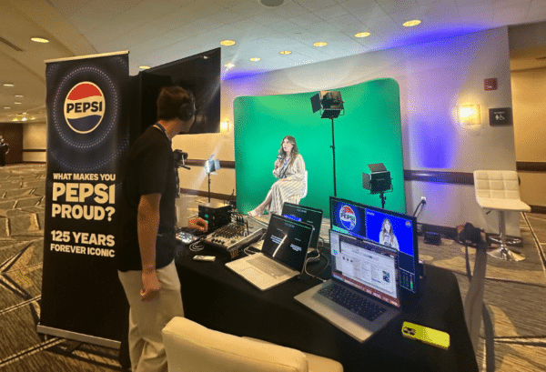 PepsiCo's Broadcast Booth at PBNA 2023 | Experience by Interactive Entertainment Group