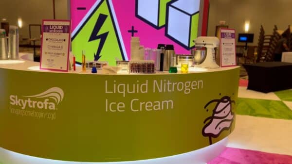 Liquid Nitrogen Ice Cream at Dream Foundation's 29th Annual Conference | Experience by Interactive Entertainment Group