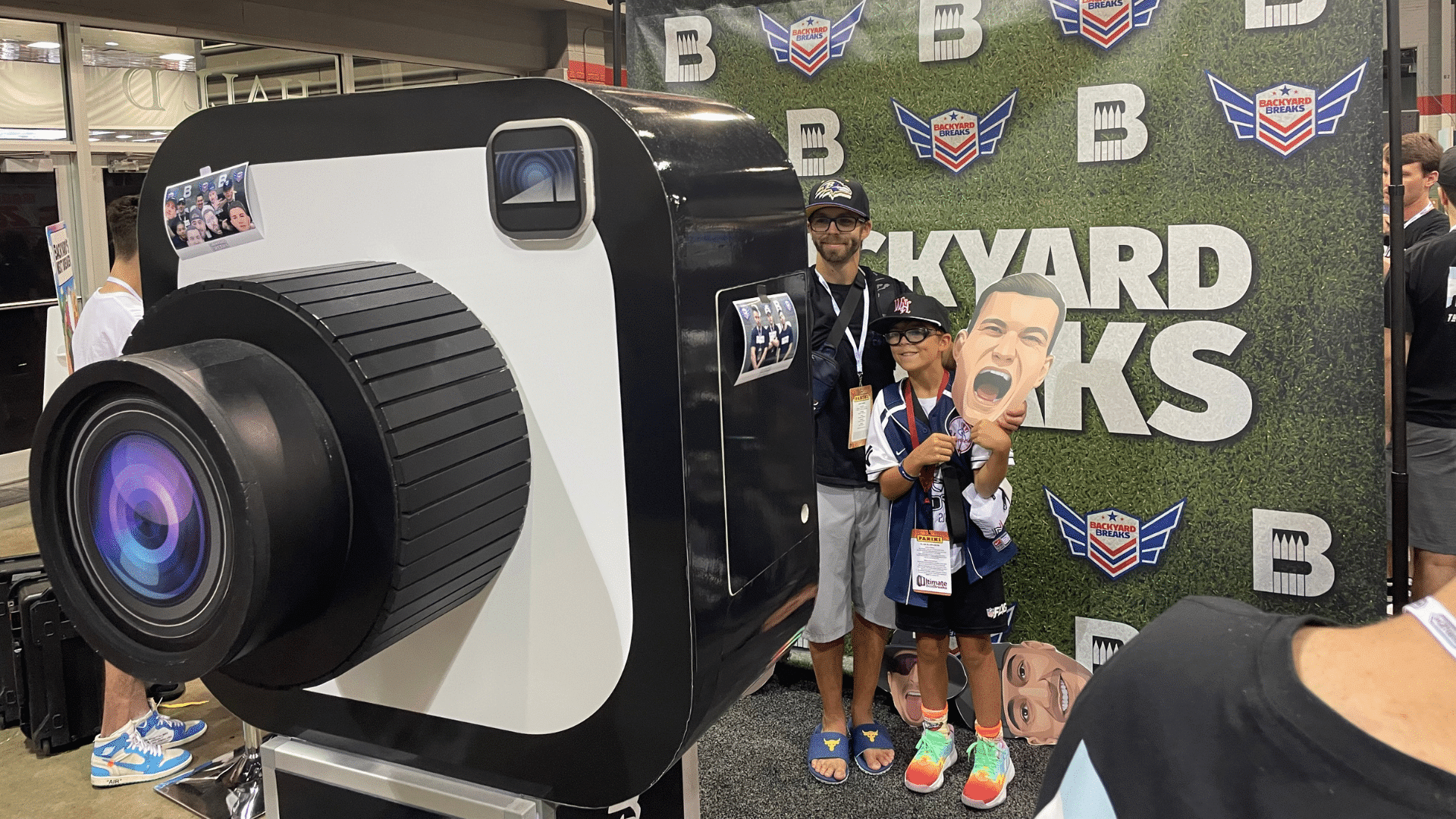 Backyard Breaks' Selfie Hashtag Photo Booth | Experience by Interactive Entertainment Group