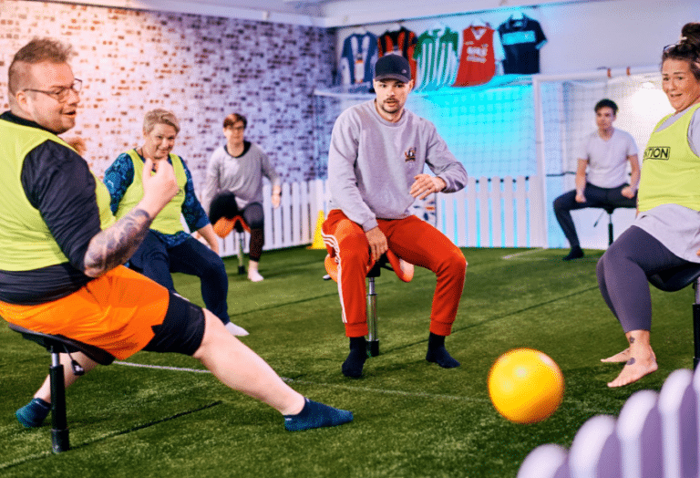 Sit-n-Slide Soccer | Experience by Interactive Entertainment Group