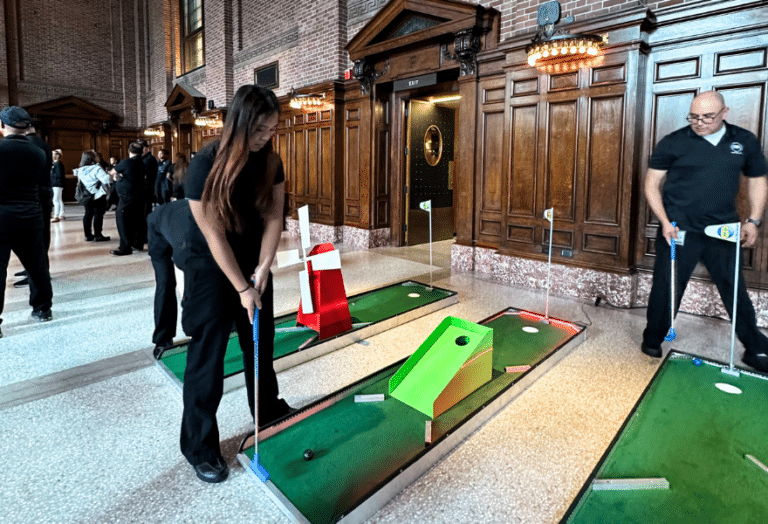 Mini Golf for Yale Hospitality's Annual Event | Experience by Interactive Entertainment Group