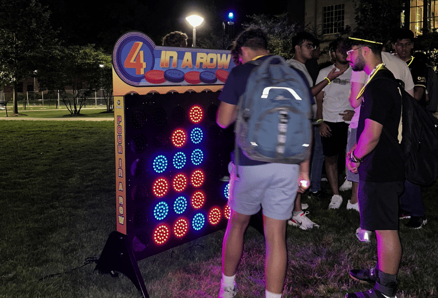 LED 4 in a Row at Penn State University's Glow Games | Experience by Interactive Entertainment Group