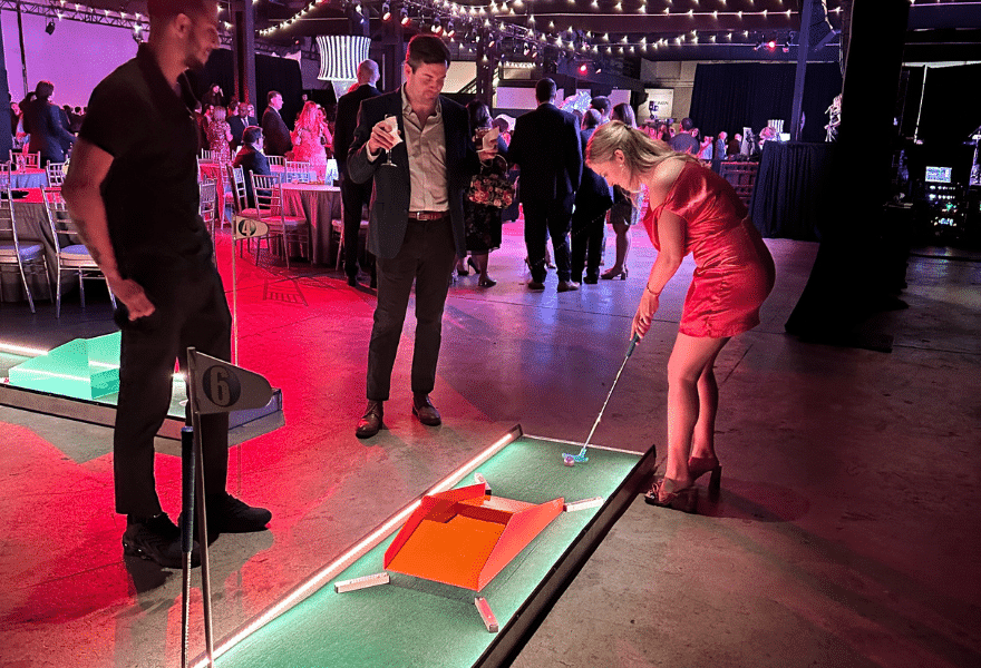 LED Mini Golf | Experience by Interactive Entertainment Group