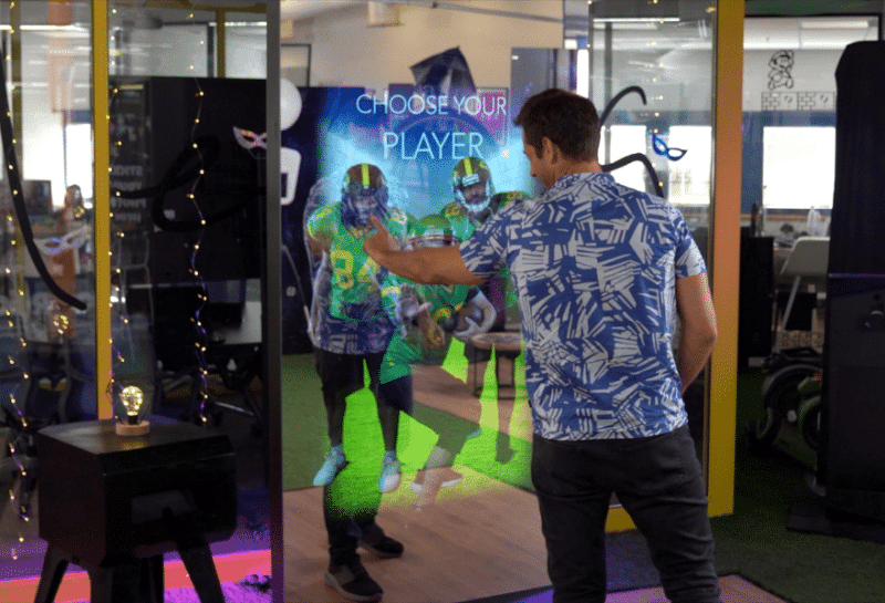 Augmented Reality Mirror Photo Booth | Experience by Interactive Entertainment Group