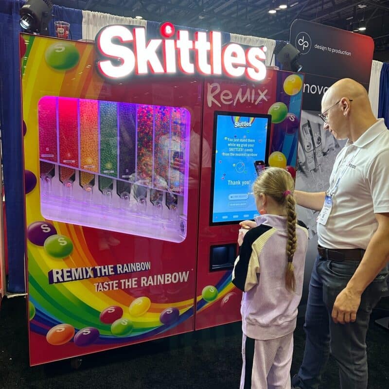 Skittles Vending Machine | Experience by Interactive Entertainment Group