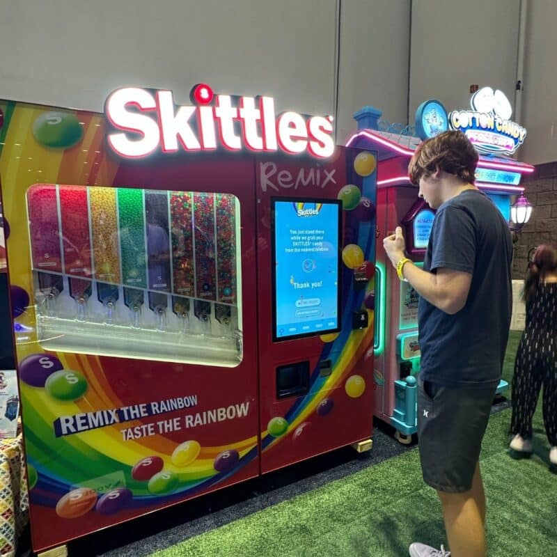 Skittles Vending Machine | Experience by Interactive Entertainment Group