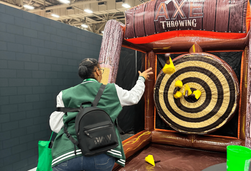 Axe Throwing Station | Interactive Entertainment Group
