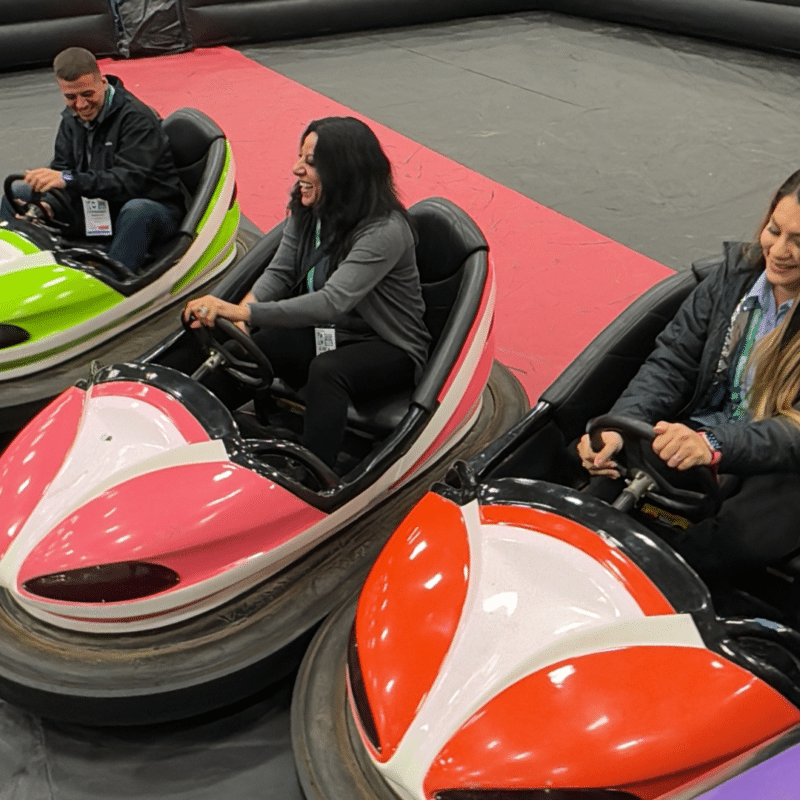 Portable Bumper Cars | Experience by Interactive Entertainment Group