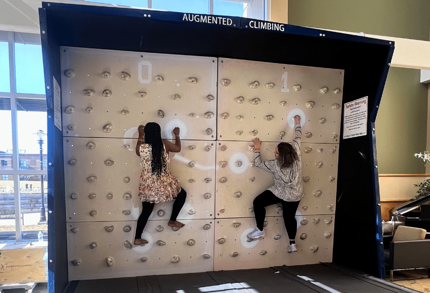 Augmented Reality Climbing Wall | Experience by Interactive Entertainment Group
