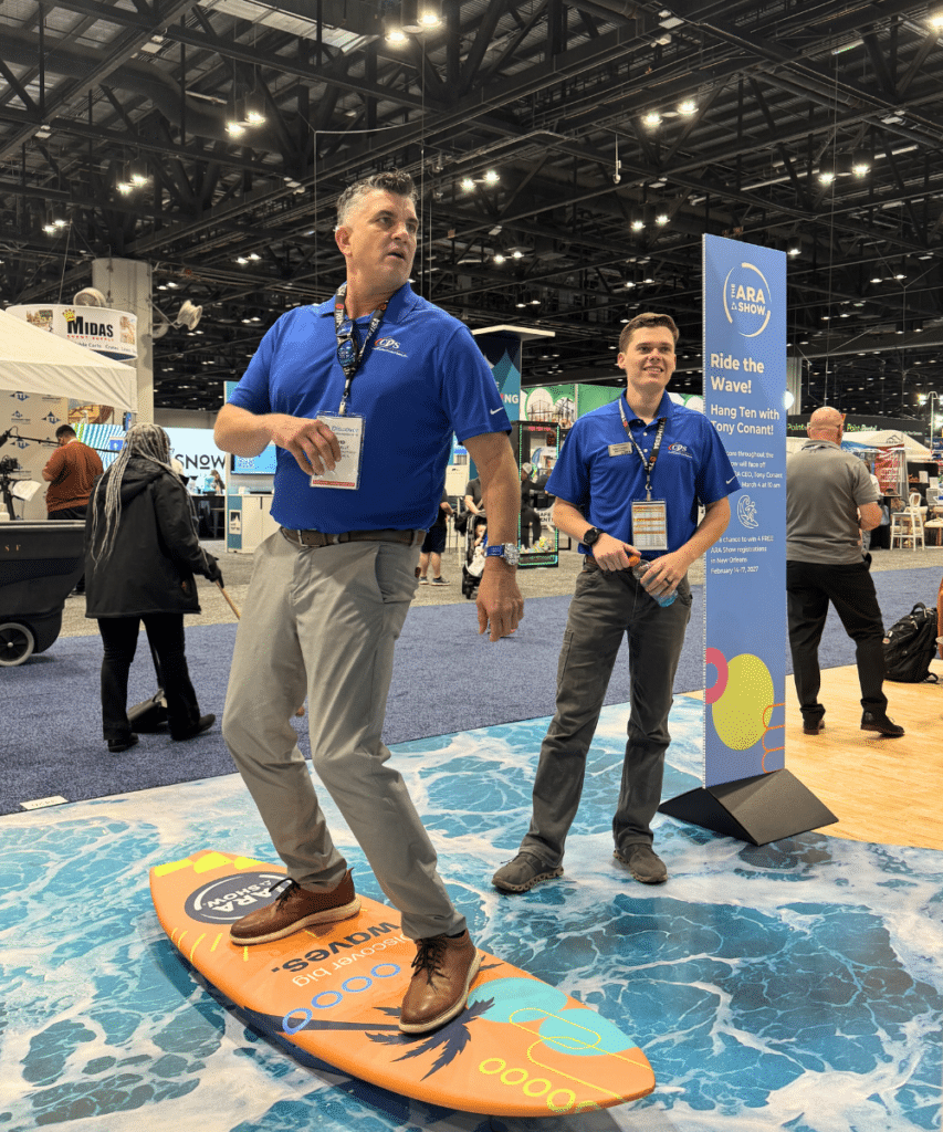 Virtual Surfing Simulator | Experience by Interactive Entertainment Group