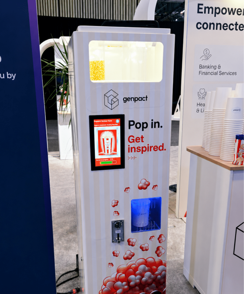 Automated Popcorn Vending Machine | Experience by Interactive Entertainment Group