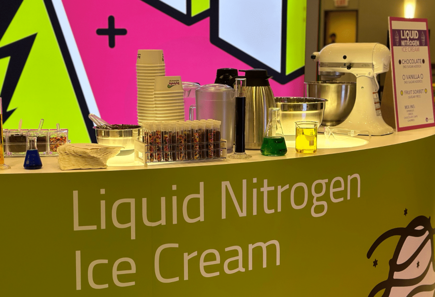 Liquid Nitrogen Ice Cream at Dream Foundation's 29th Annual Conference | Experience by Interactive Entertainment Group